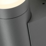 Vida LED Wall Up 8W 300lm 3000K IP54 antracit