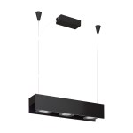 Vidago Pro DALI dimmable 3x9W 4000K black /black IP20