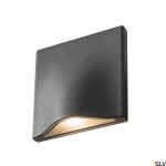 VILUA I WL, antracit, 3000K IP54 100° 405lm
