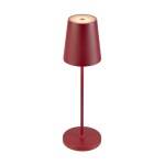 VINOLINA TWO, nab. lampa, IP65,2200/2700/3000K,TOUCH,červená