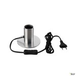 Vnitřní stolní lampa FITU TL, kartáčovaný Al, E27, max. 10W