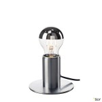 Vnitřní stolní lampa FITU TL, kartáčovaný Al, E27, max. 10W