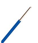 Vodič-drát H07V-U 1,5 mm² (CY), tm.modrý plášť