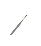 Vodič-drát H07V-U 10 mm² (CY), šedý plášť