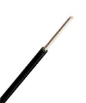 Vodič-drát H07V-U 6 mm² (CY), černý plášť