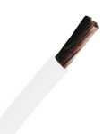 Vodič-lanko H05V-K 0,75 mm² (CYA), bílý plášť