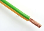 Vodič-lanko H07V-K 25 mm² (CYA), zelenožlutý plášť