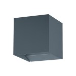 Wall luminaire dir./ind., 2 x 3,3W 3000K anthracite RAL7016