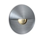 Wally LED, 1W,50lm,3000K,IK08,350mA,IP65,36°,dimmable,alu