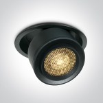 Weza LED 28W 2800lm 3000K CRI90 15-45° IP20 230V černá