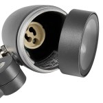 ZAMORA GU10 II 3000K 230V LED IP54 antracit