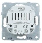 Zásuvka USB nabíjecí dvojitá, 5V, 2A, výkonový díl