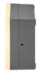 ZELDA LED LED čtvercové Large 12W 740 lm 3000K IP54 antracit