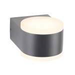 ZELDA LED Medium Up/Down 12,5W 900lm 3000K IP54 antracit