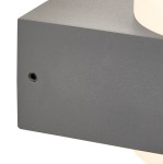 ZELDA LED Medium Up/Down 12,5W 900lm 3000K IP54 antracit