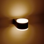 ZELDA LED Medium Up/Down 12,5W 900lm 3000K IP54 antracit
