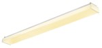 ZERO LED 1x42W, 3000K, 5740lm, Ra>80, IP40, mikroprisma,bílá